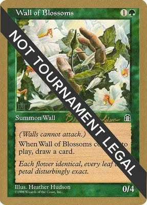 Wall of Blossoms - 1998 Brian Selden World Championship Decks - MP Magic - Magic Card Single