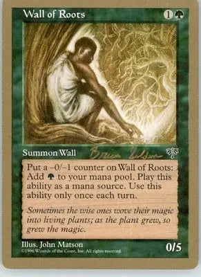 Wall of Roots - 1998 Brian Selden World Championship Decks - MP Magic - Magic Card Single