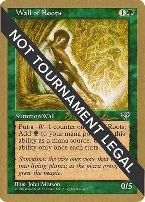 Wall of Roots - 1998 Brian Selden World Championship Decks - MP Magic - Magic Card Single