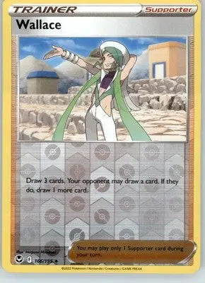 Wallace - SWSH12: Silver Tempest - 166/195 - Reverse Holo LP - Pokémon Card Single