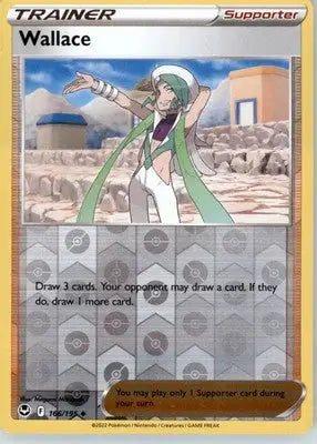 Wallace - SWSH12: Silver Tempest - Reverse Holo LP - #166/195 - Pokémon Card Single