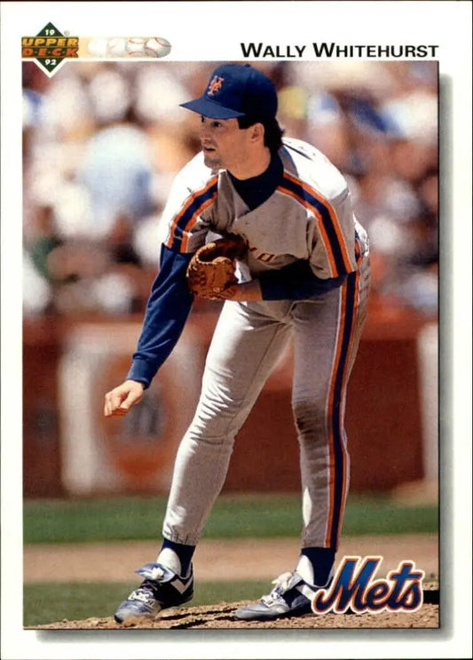 Wally Whitehurst 1992 Upper Deck MLB #414 Baseball Card New York Mets - Baseball Card Single