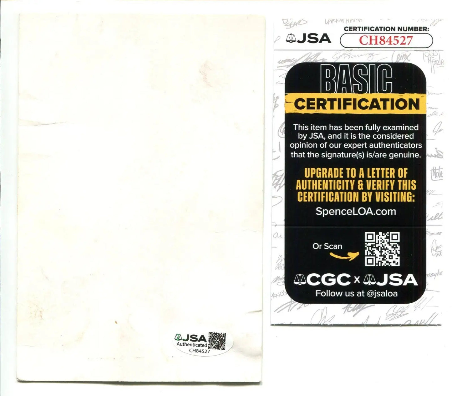 Walt Corey Signed Autograph Kansas City Chiefs Ambassadors Dallas Texans 4x6 JSA - Football Card Single