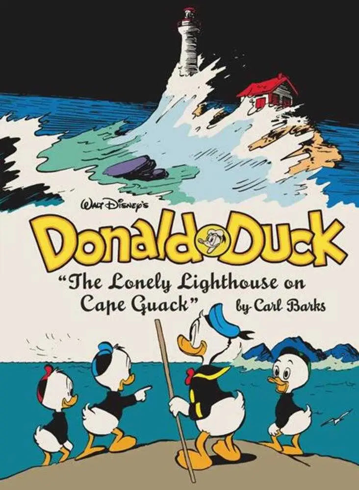 Walt Disneys Donald Duck Hardcover The Lonely Lighthouse On Cape Quack - Comic Book