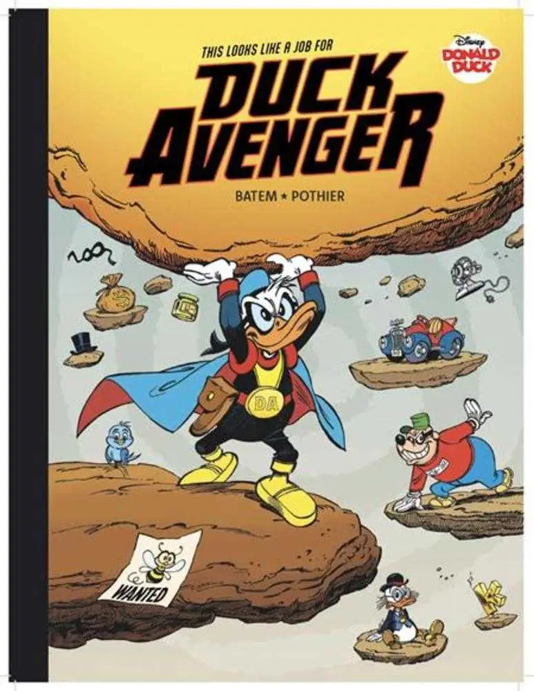 Walt Disneys Donald Duck Hardcover This Looks Like A Job For Duck Avenger - Comic Book