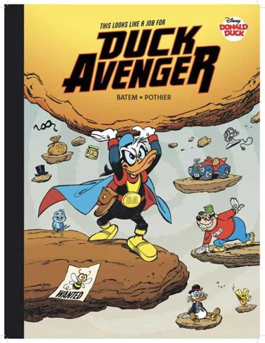 Walt Disneys Donald Duck Hardcover This Looks Like A Job For Duck Avenger - Comic Book