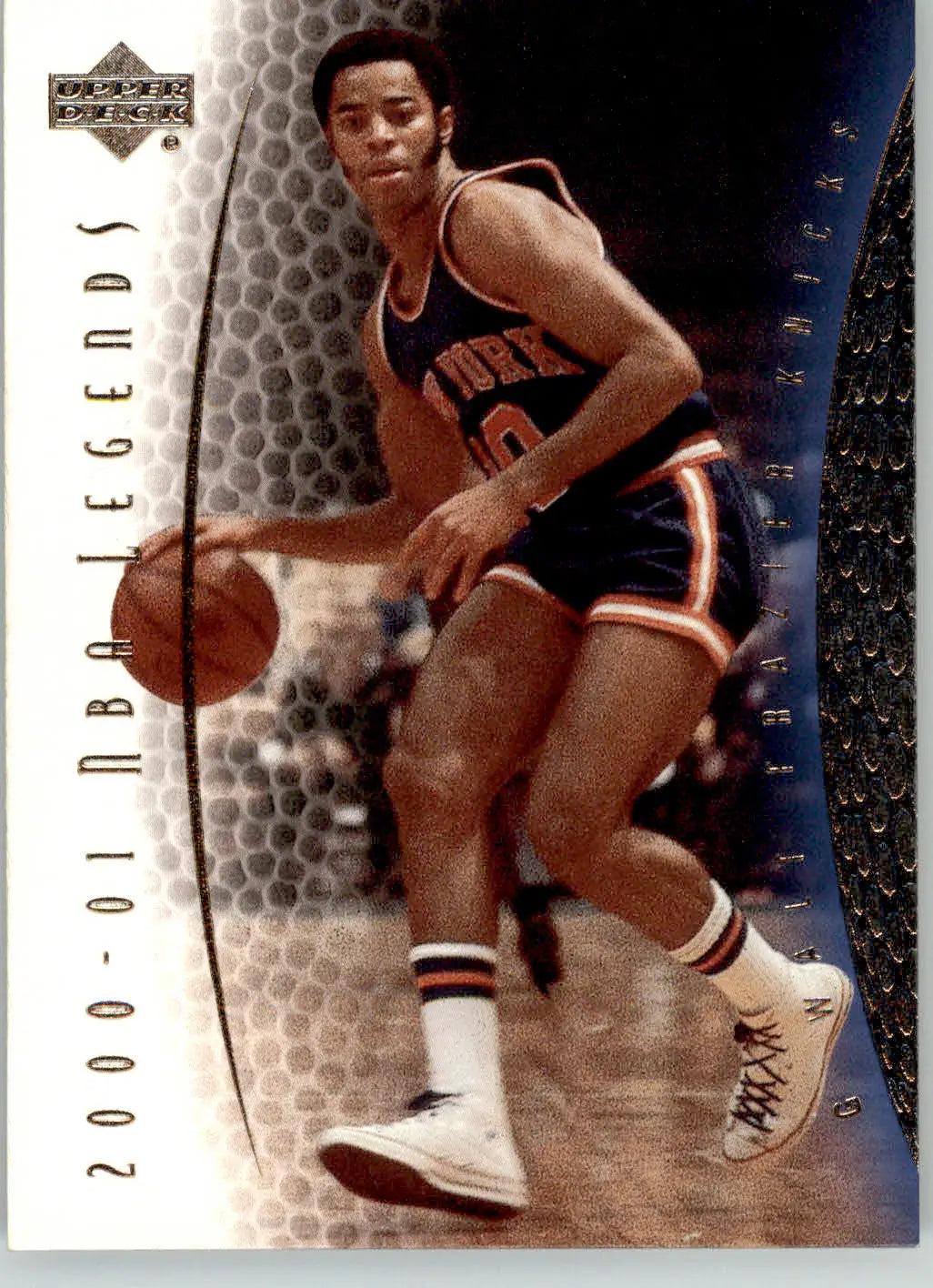 Walt Frazier - 2000-01 Upper Deck Legends - #28 - Basketball - Basketball Card Single