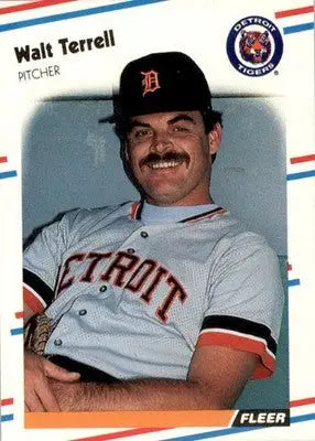 Walt Terrell - 1988 Fleer - #72 - Baseball - Baseball Card Single