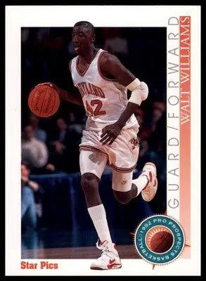 Walt Williams 1992 Star Pics #71 Maryland Terrapins - Basketball Card Single