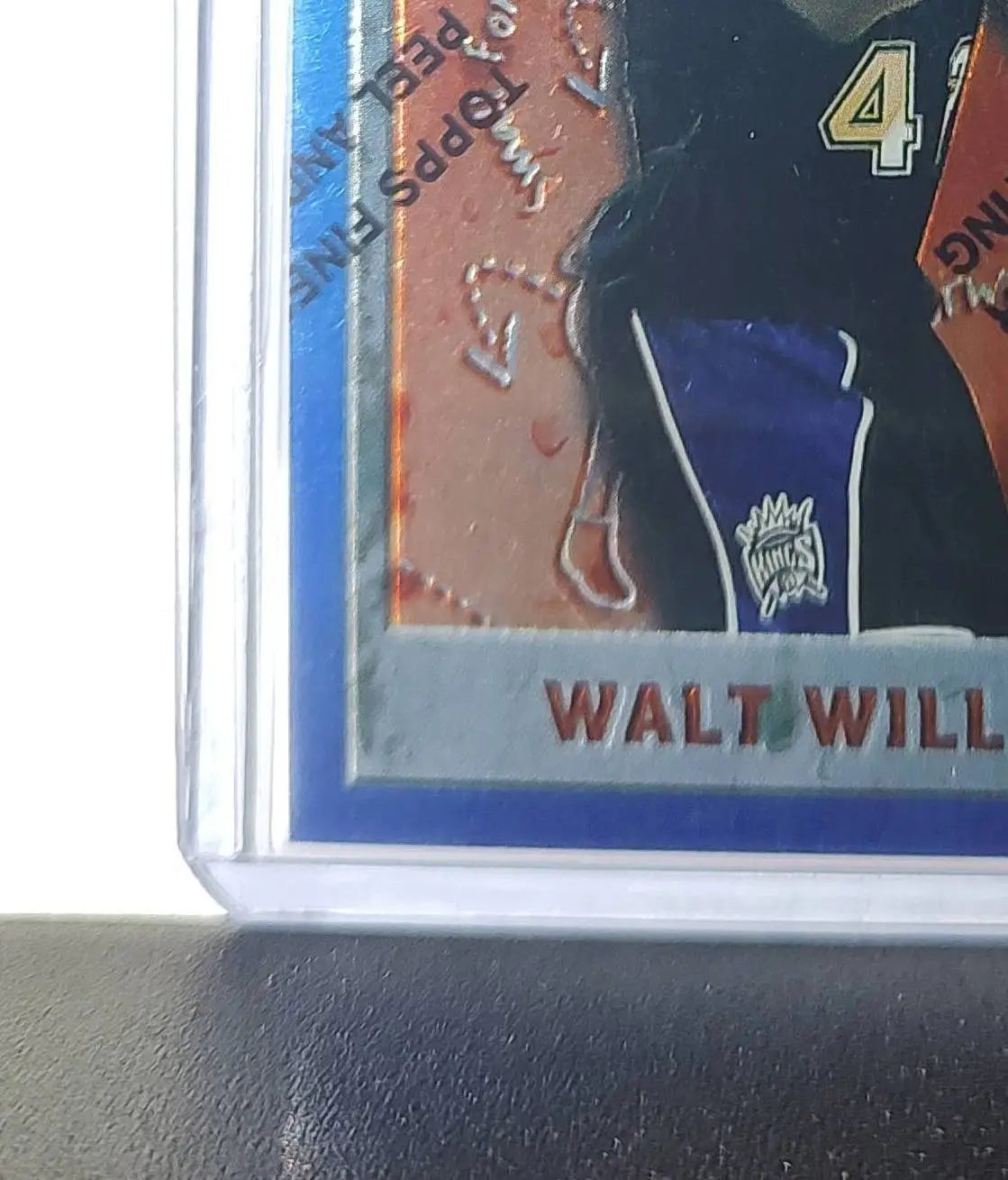 Walt Williams 1995-96 Topps Finest NBA #241 Card Sacramento Kings