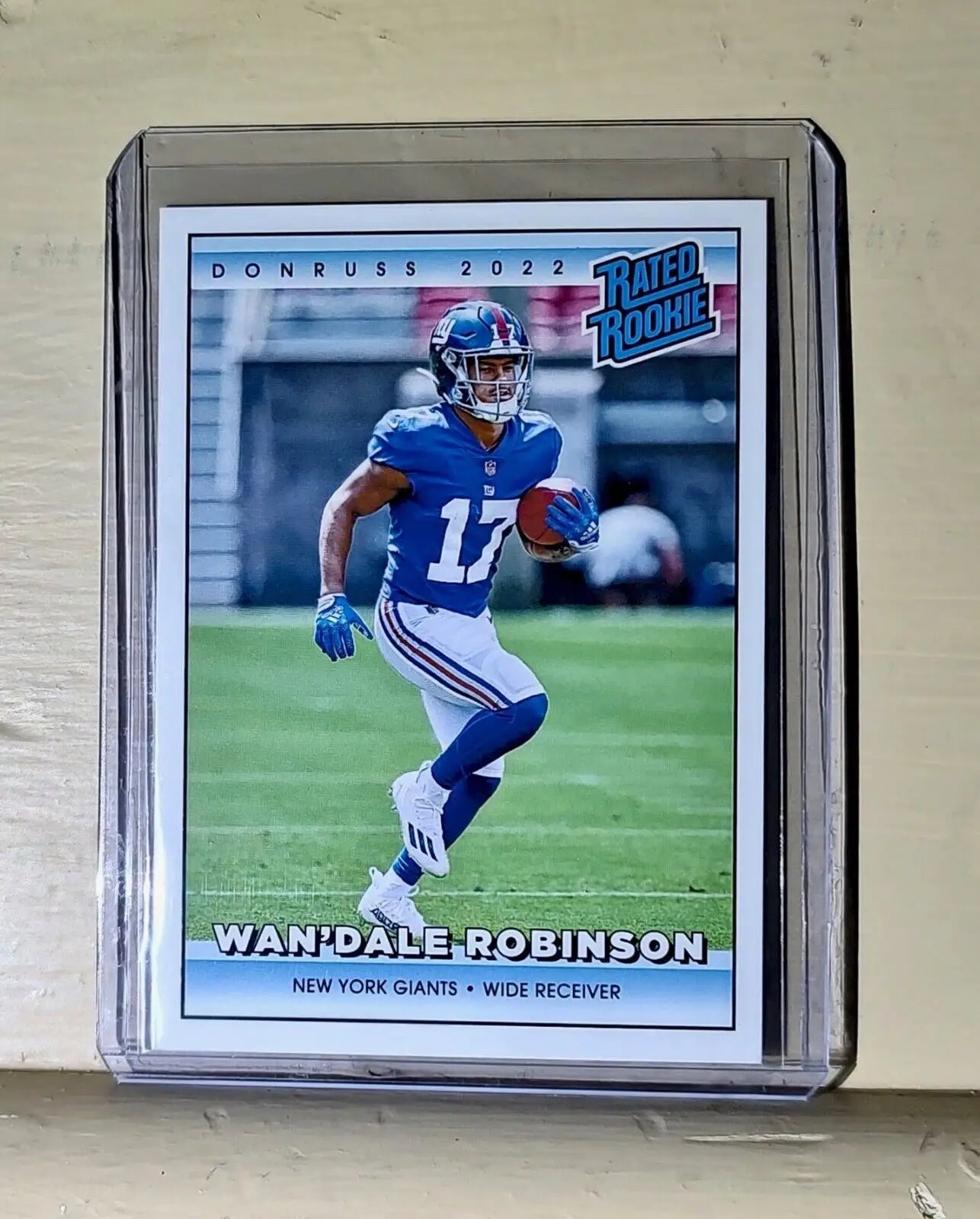 Wan’Dale Robinson 2022 NFL Panini #15 Rated Rookie Retro Football Card 1/4094 - Football Card Single