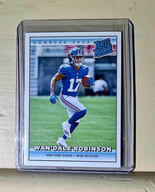 Wan’Dale Robinson 2022 NFL Panini #15 Rated Rookie Retro Football Card 1/4094