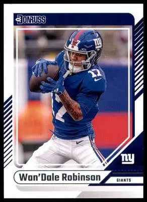 Wan’Dale Robinson 2024 Donruss #272 New York Giants - Football Card Single