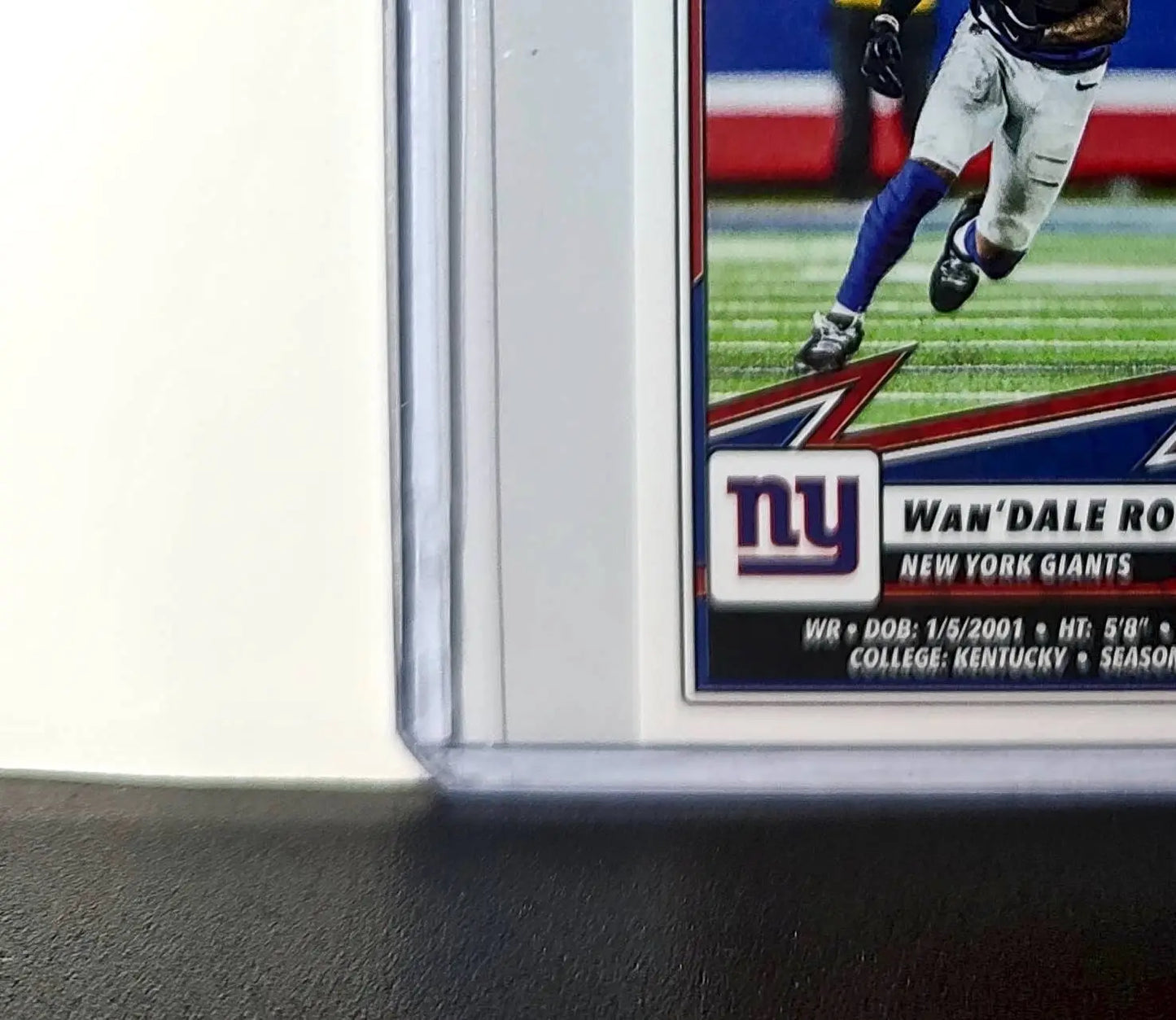 Wan’Dale Robinson 2025 Panini NFL #316 Sticker New York Giants