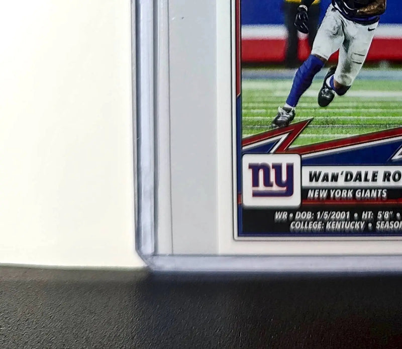 Wan’Dale Robinson 2025 Panini NFL #316 Sticker New York Giants