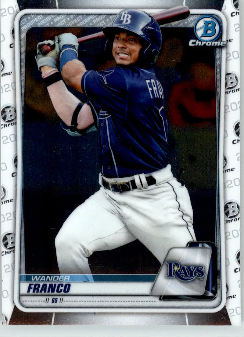 Wander Franco - 2020 Bowman - #BCP-1 - Chrome Prospects Baseball - Baseball Card Single