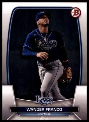 Wander Franco 2023 Bowman #97 Tampa Bay Rays - Baseball Card Single