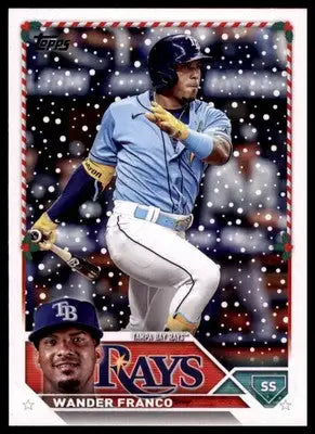 Wander Franco 2023 Topps Holiday #H194 Tampa Bay Rays - Baseball Card Single