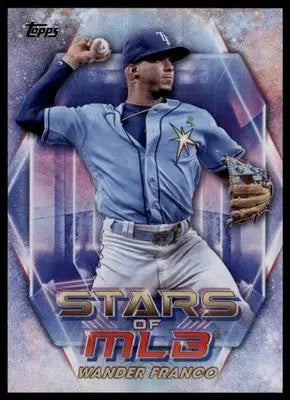 Wander Franco 2023 Topps Stars of MLB #SMLB-18 Tampa Bay Rays - Baseball Card Single