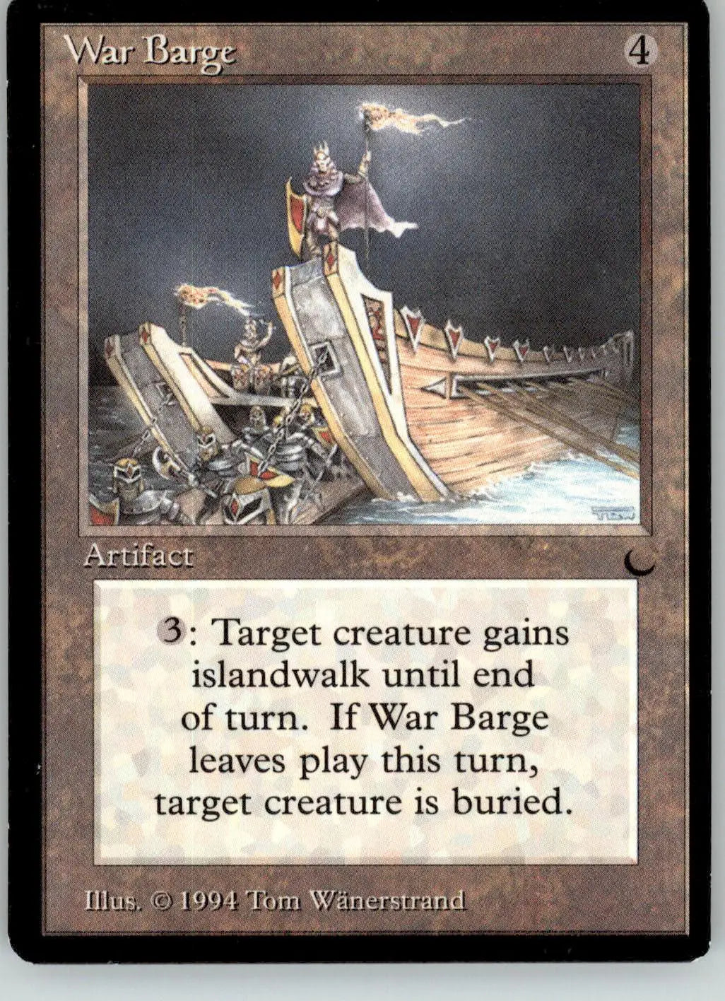War Barge - The Dark - LP Magic: The Gathering - Magic Card Single
