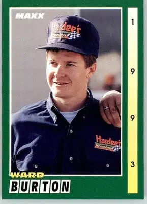 Ward Burton - 1993 Maxx - #36 - Racing - Racing Card Single
