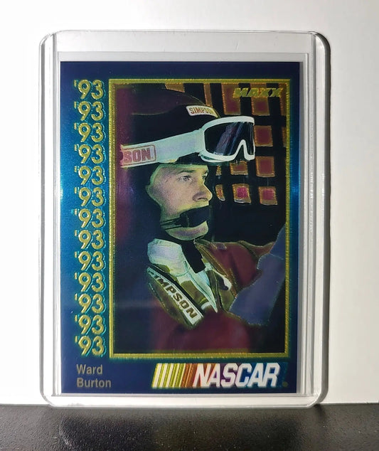 Ward Burton 1993 Maxx Premier Plus Racing #36 NASCAR Card A.G. Dillard Racing - Racing Card Single