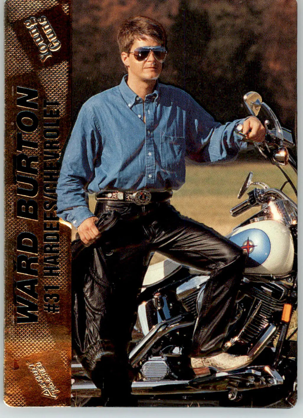 Ward Burton - 1994 Action Packed - #52 - Racing