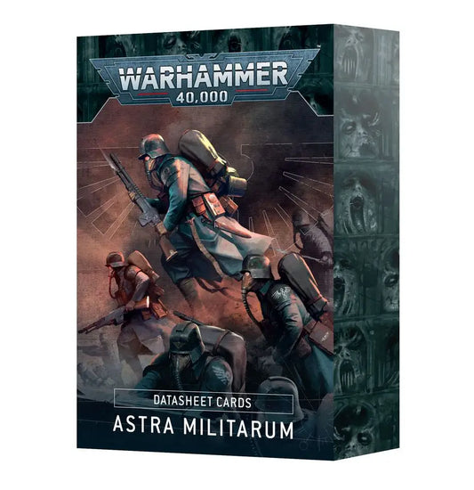 Warhammer 40k 10th Edition: Astra Militarum - Datasheet Cards - Miniatures - Warhammer 40k
