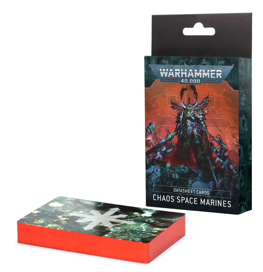 Warhammer 40k Chaos Space Marines datasheet cards for Combat Patrol in 10th Edition