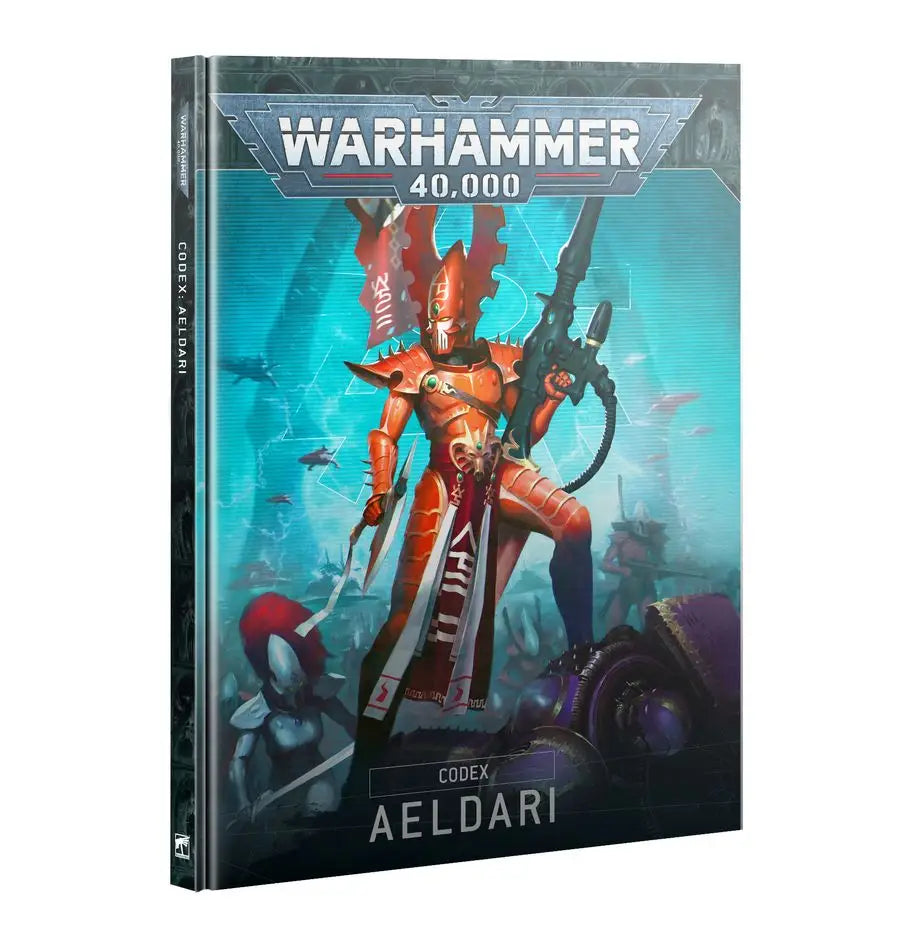 Warhammer 40k 10th Edition Codex Aeldari book for combat patrol and narrative crusade