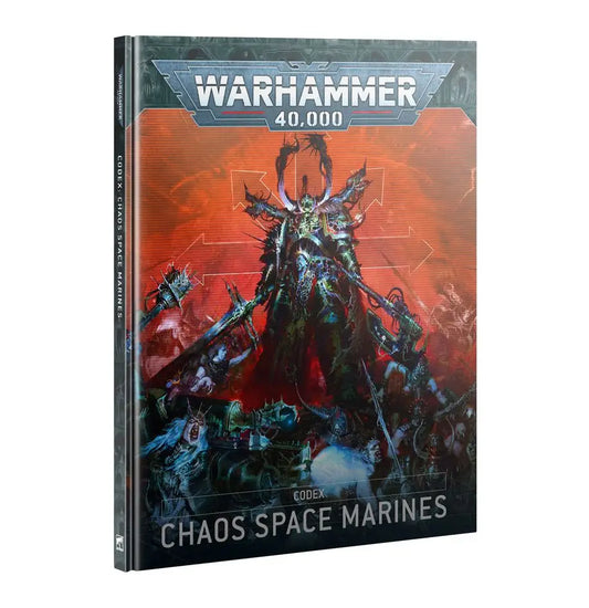 Warhammer 40k 10th Edition Codex featuring Chaos Space Marines and Daemonic Allies