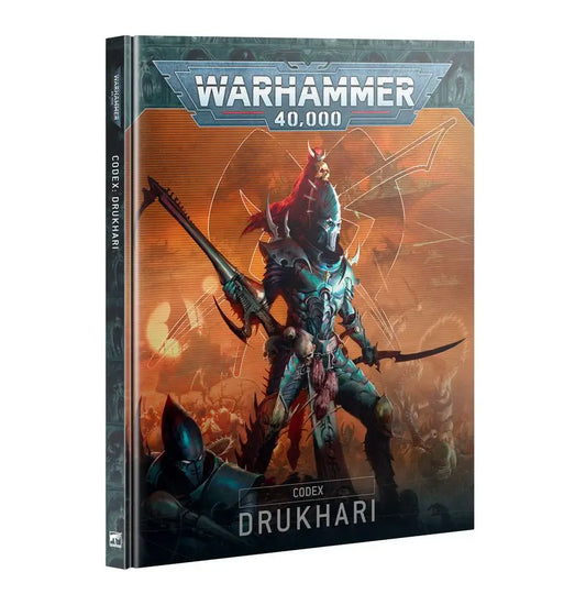 Warhammer 40k 10th Edition: Codex - Drukhari (Damaged) - Entertainment Memorabilia
