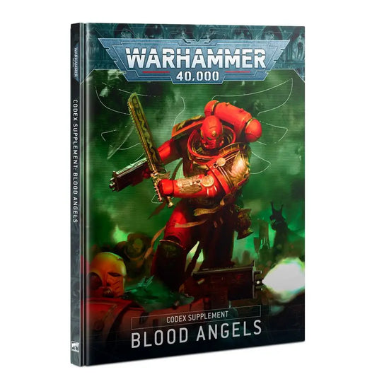 Warhammer 40k Blood Angels codex supplement for Space Marines from Warhammer 40k 10th Edition
