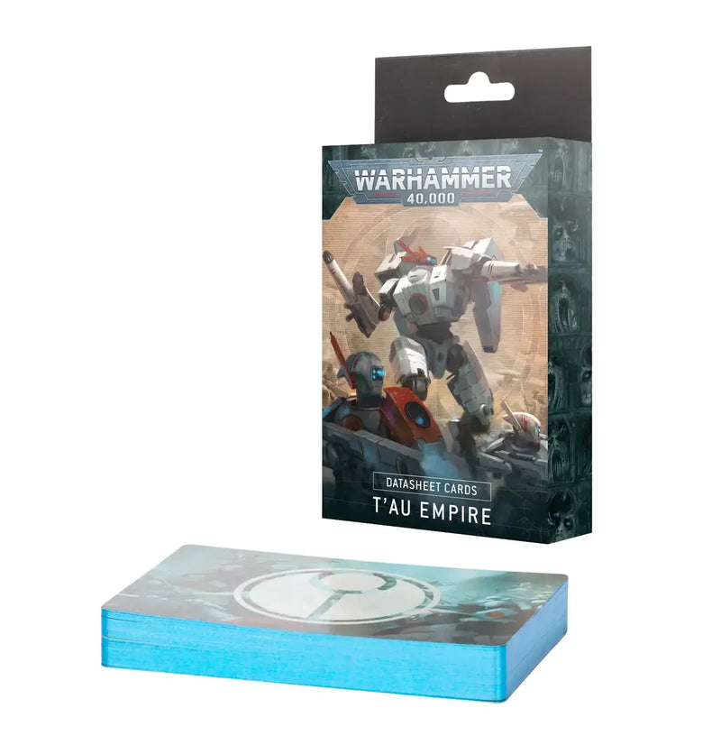 Warhammer 40k 10th Edition T’au Empire datasheet cards for T’au Empire army collection