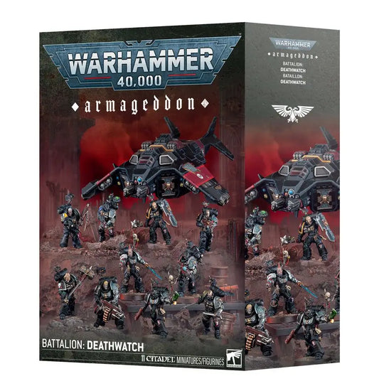 Warhammer 40k: Armageddon Battalion - Deathwatch - Miniatures - Warhammer 40k