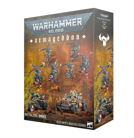 Warhammer 40k: Armageddon Battalion - Orks - Miniatures - Warhammer 40k