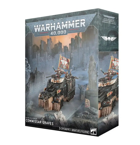 Warhammer 40k: Astra Militarum - Comissar Graves - Miniatures - Warhammer 40k