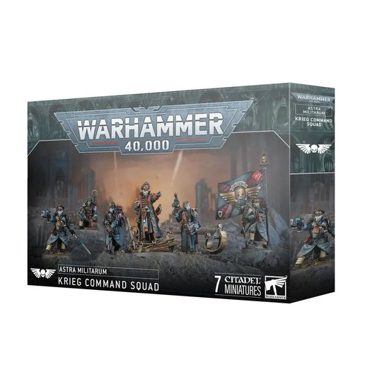 Warhammer 40k: Astra Militarum - Krieg Command Squad - Miniatures - Warhammer 40k
