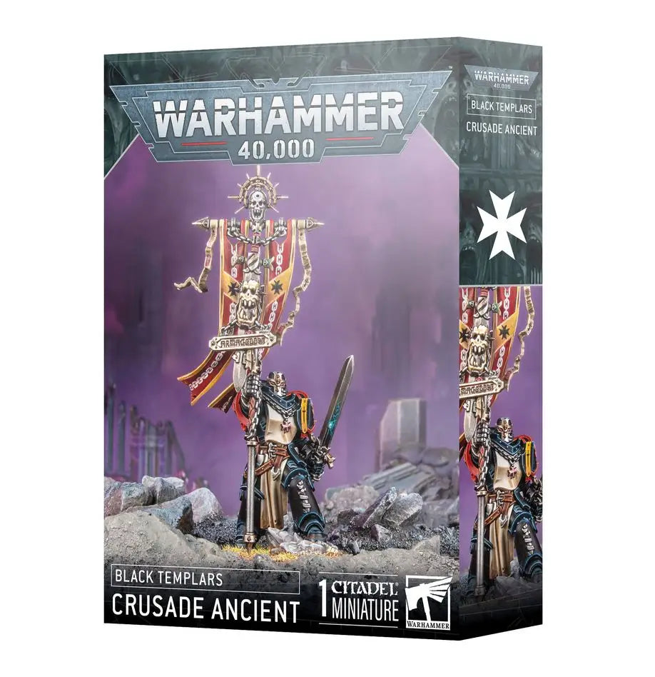 Warhammer 40k Black Black Templars Crusade Ancient miniature kit for Warhammer 40k Black fans