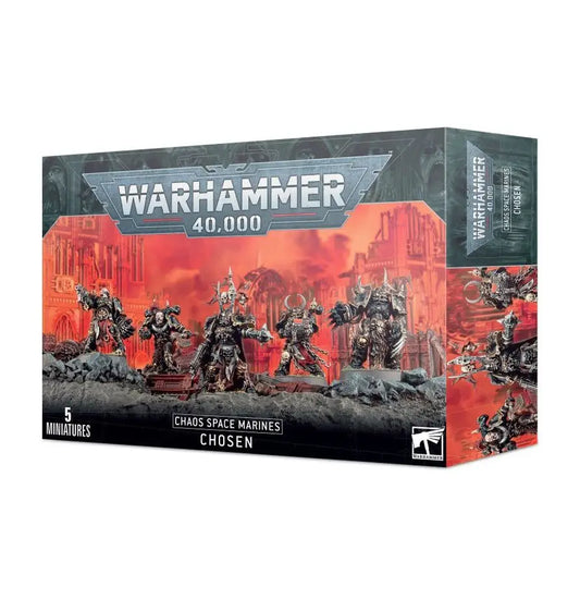 Warhammer 40k: Chaos Space Marines - Chosen - Miniatures - Warhammer 40k