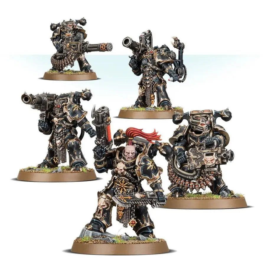 Warhammer 40k: Chaos Space Marines - Havocs - Miniatures - Warhammer 40k