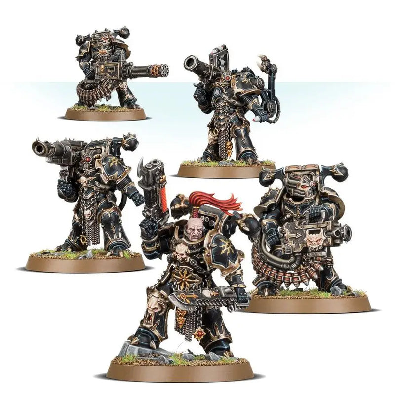 Warhammer 40k: Chaos Space Marines - Havocs - Miniatures - Warhammer 40k
