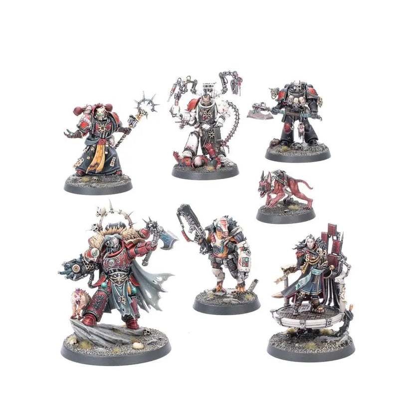Warhammer 40k: Chaos Space Marines - Huron Blackheart and the Masters of the Maelstrom - Miniatures - Warhammer 40k
