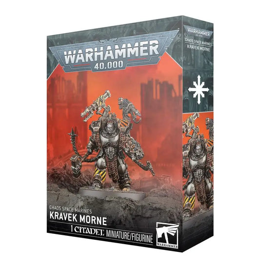 Warhammer 40k: Chaos Space Marines - Kravek Morne - Miniatures - Warhammer 40k