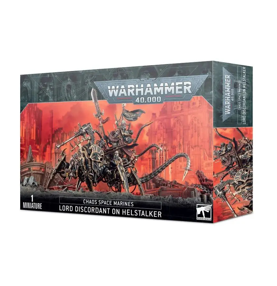 Warhammer 40k: Chaos Space Marines - Lord Discordant on Helstalker - Miniatures - Warhammer 40k