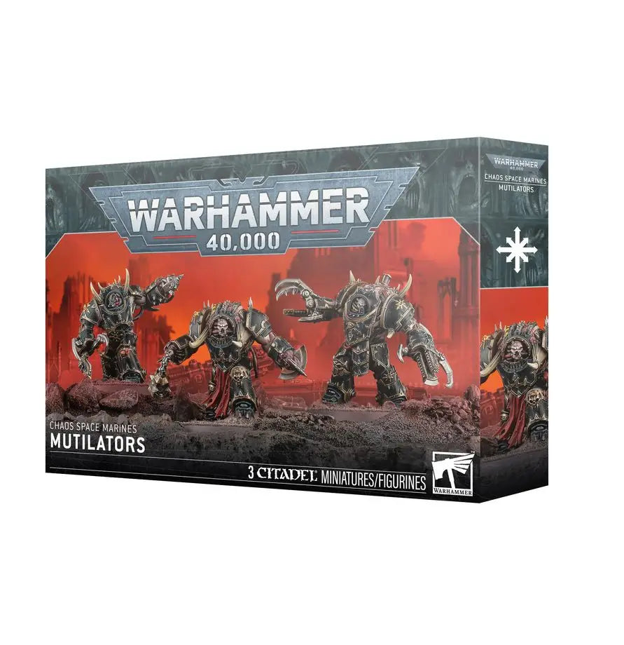 Warhammer 40k: Chaos Space Marines - Mutilators - Miniatures - Warhammer 40k