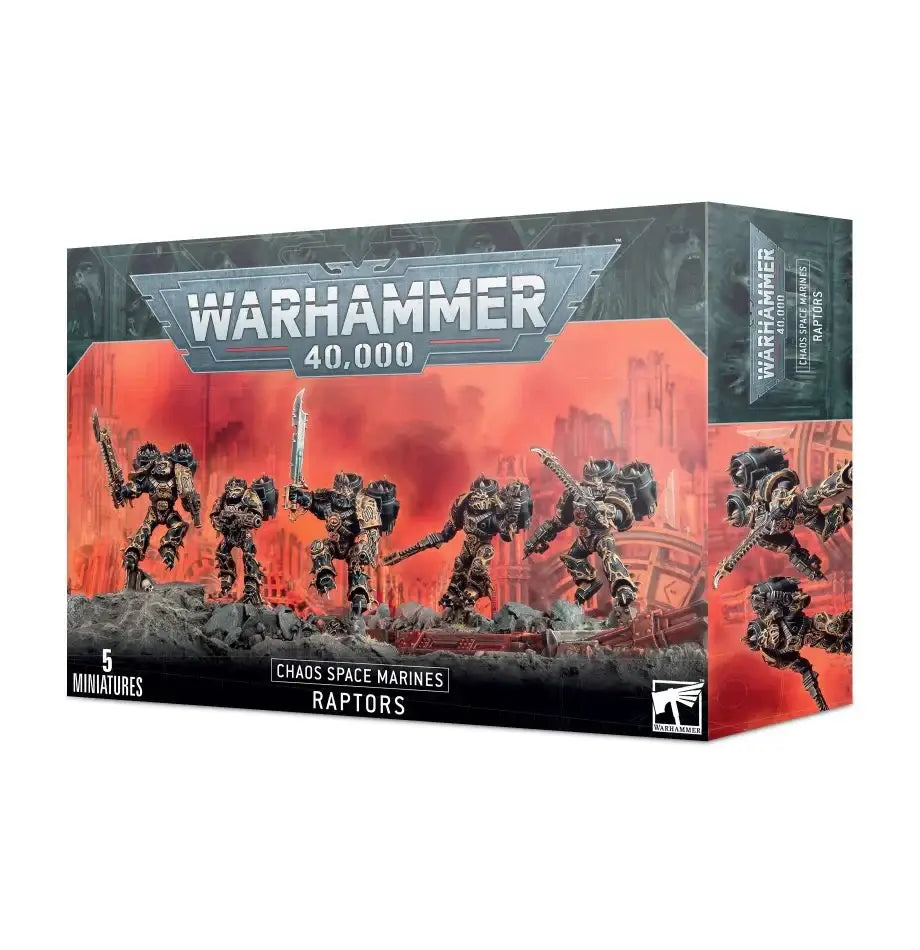 Warhammer 40k: Chaos Space Marines - Raptors - Miniatures - Warhammer 40k