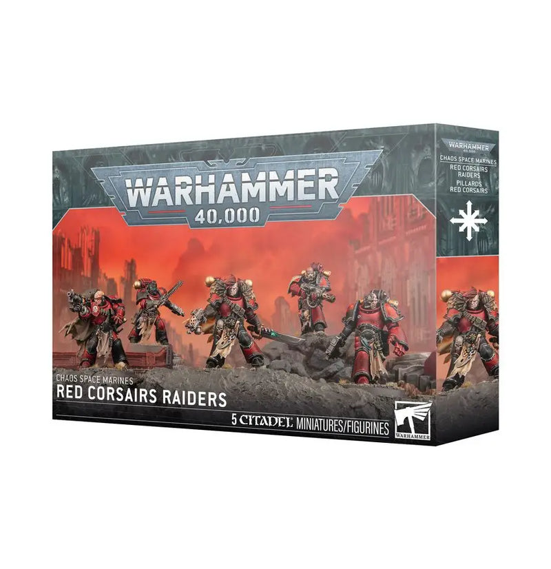 Warhammer 40k: Chaos Space Marines - Red Corsairs Raiders - Action Figure & Toy