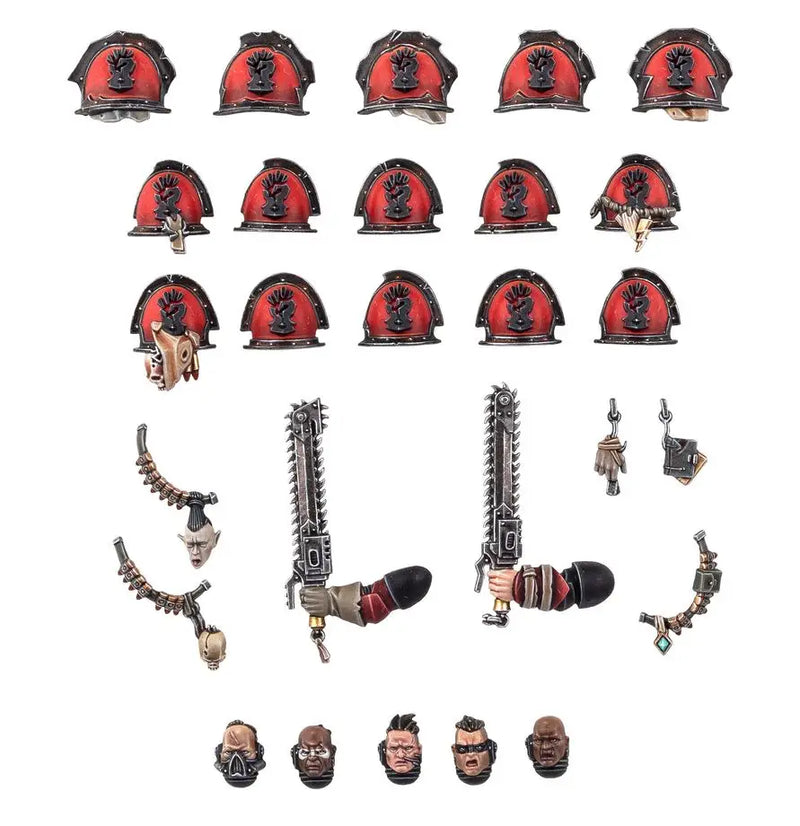 Warhammer 40k: Chaos Space Marines - Red Corsairs Upgrades & Transfers - Action Figure & Toy