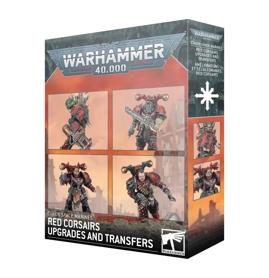 Warhammer 40k: Chaos Space Marines - Red Corsairs Upgrades & Transfers - Action Figure & Toy